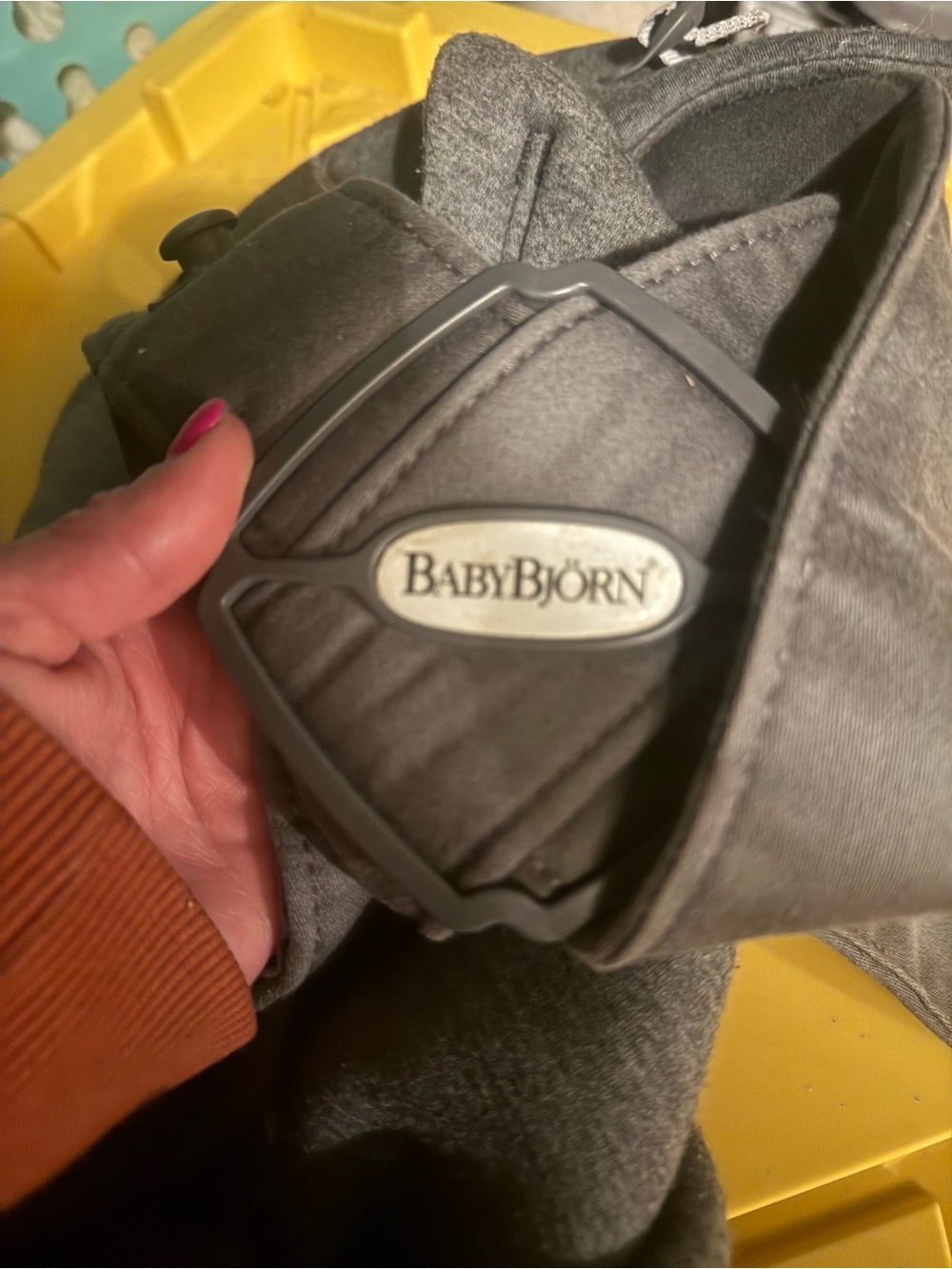 Bjorn Borg Gray Kids Carrier Accessory
